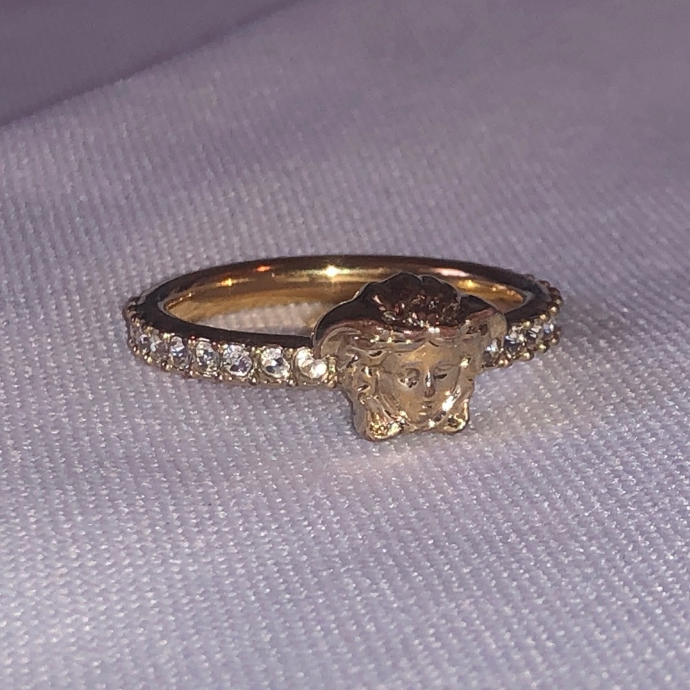 Authentic Versace Medusa Ring